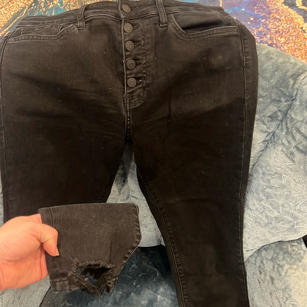 Size 11(30) Flying Monkey Black Jeans